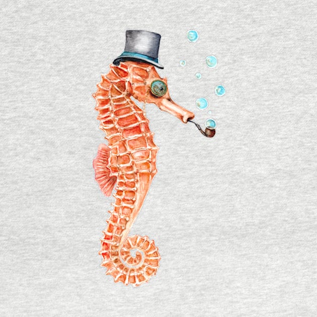 Victorian Seahorse by Goosi